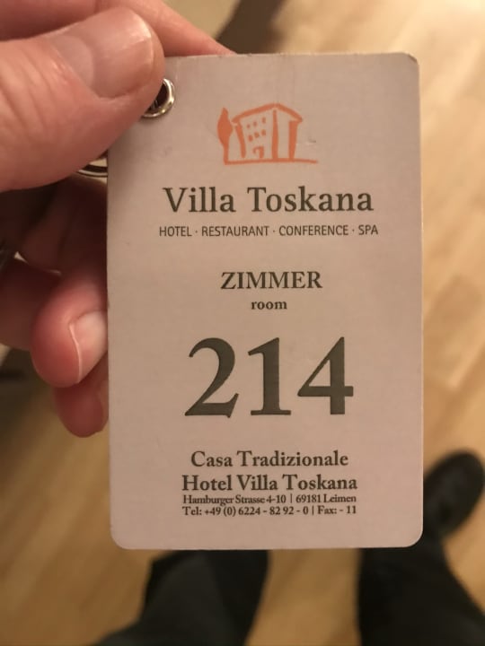 Zimmer Hotel Villa Toskana