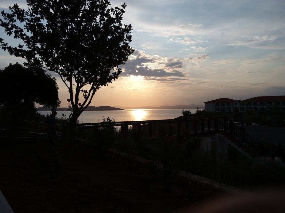 Ausblick Akrathos Beach Hotel