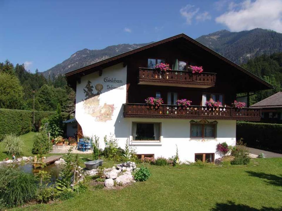 Aussenaufnahme Gästehaus Schönanger