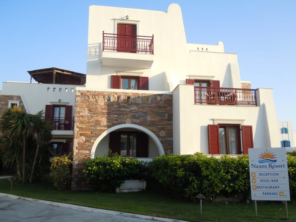 Gartenanlage Naxos Resort Beach Hotel