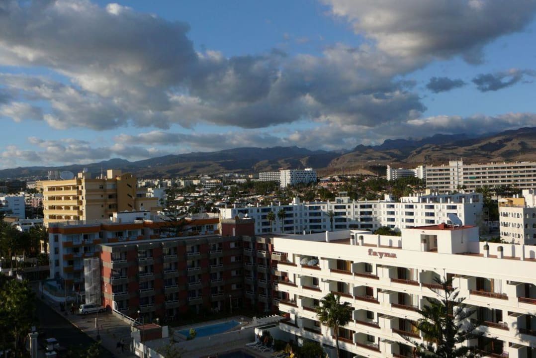 Hotel Rückseite Hotel Riu Palace Palmeras