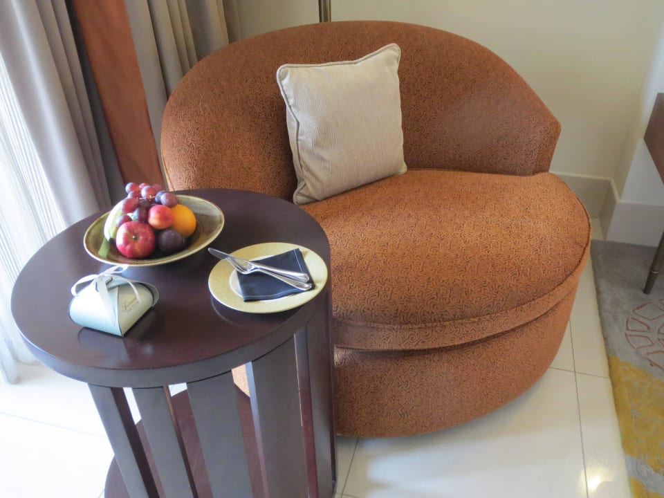 Obstteller zur Begrüßung Fairmont The Palm