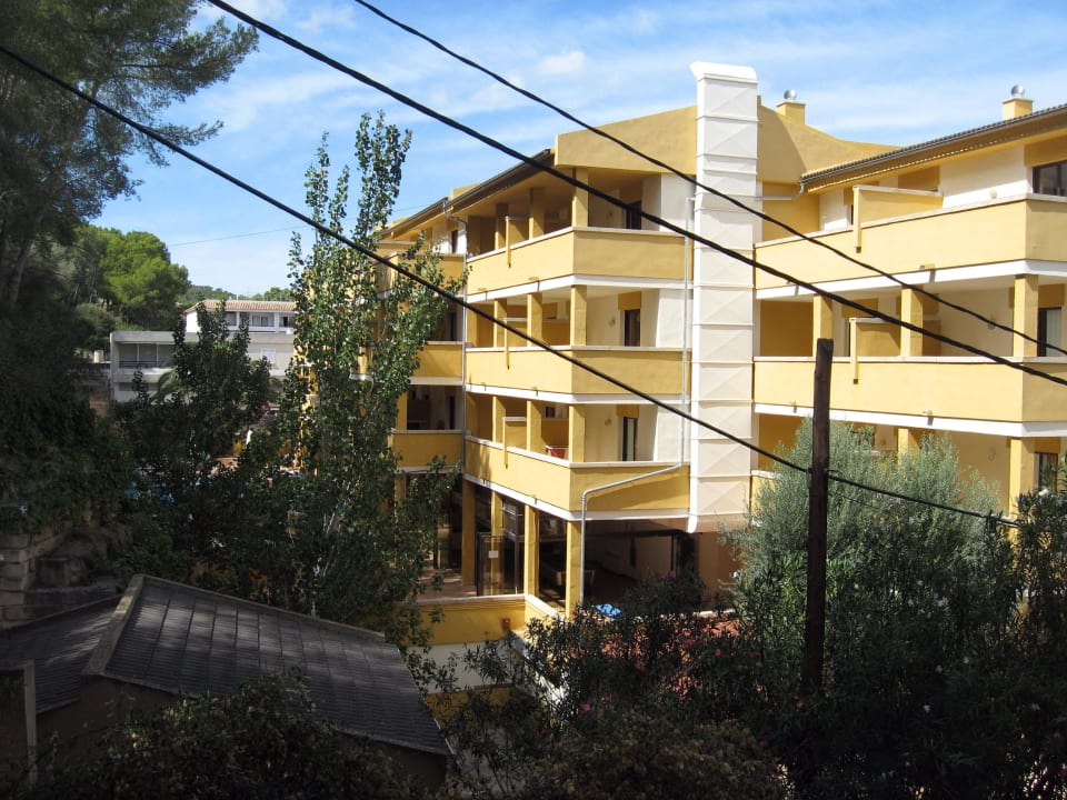 Hintere Ausblick des Hotels FLOR los Almendros Hotel