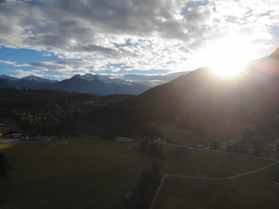 Ausblick Alpenhotel Karwendel