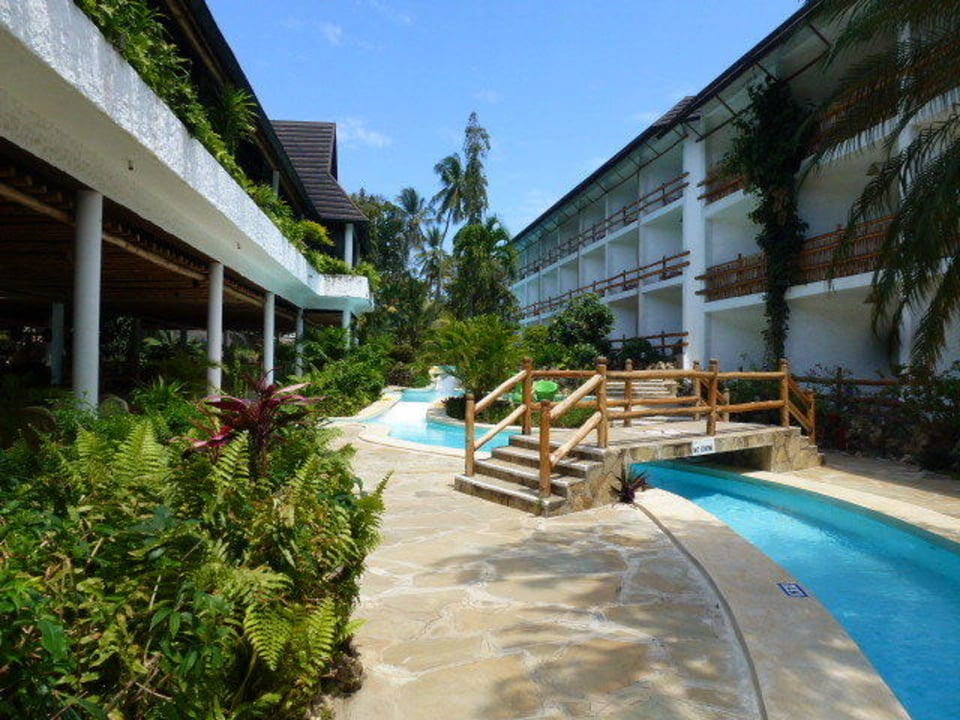 Wasserstraße Richtung Strand Hotel Traveller's Club