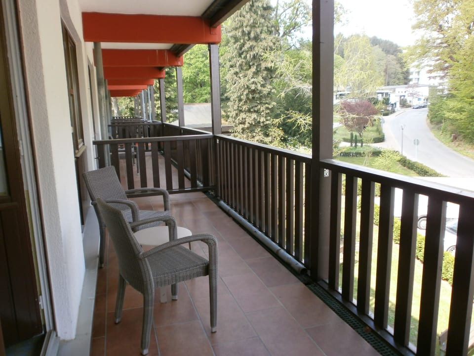 Balkon Göbel's Vital Hotel Bad Sachsa