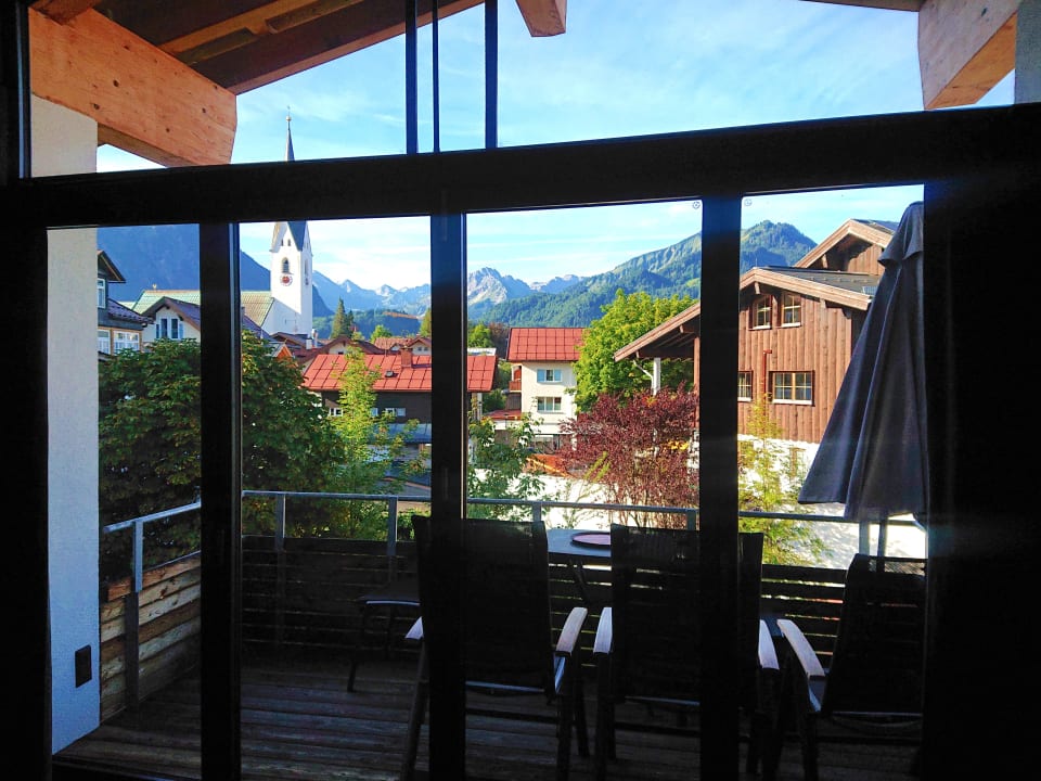 Ausblick Ferienwohnungen N6 Oberstdorf