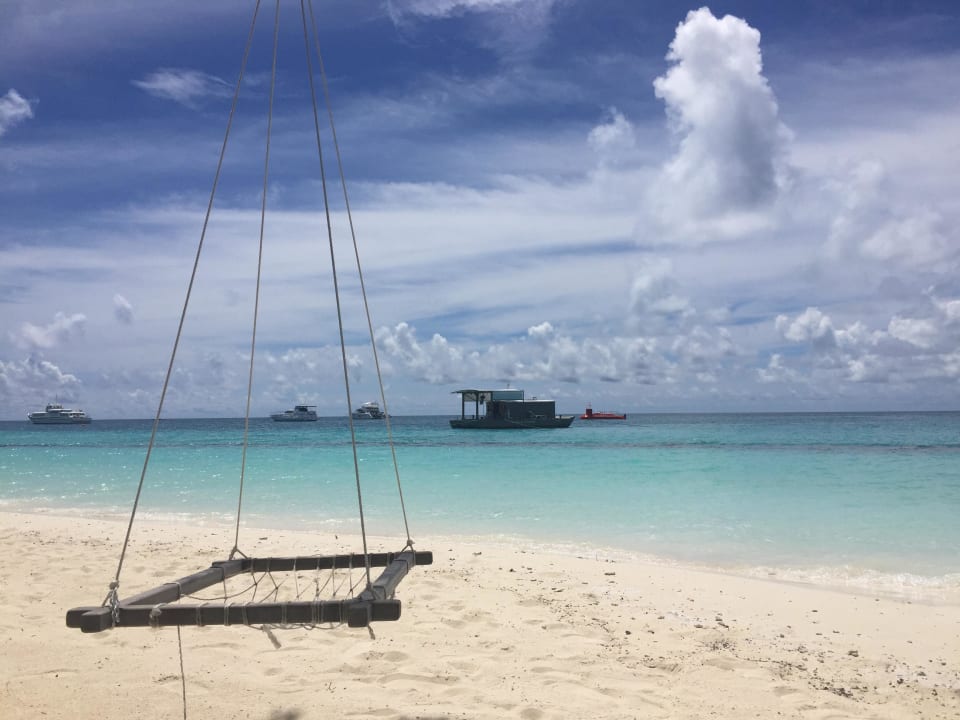Die tolle Schaukel Kuramathi Maldives