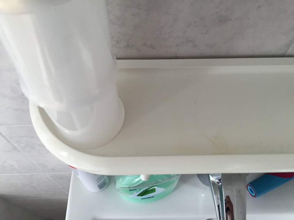 Ablage im Bad Appartmenthaus Lornsenhof