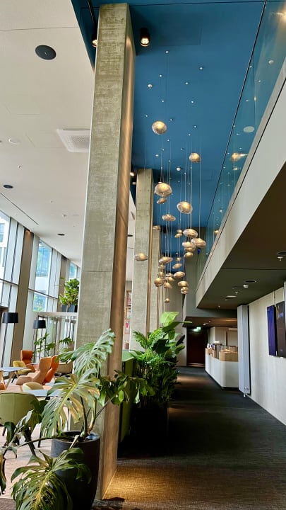 Lobby b'mine Hotel Frankfurt Airport
