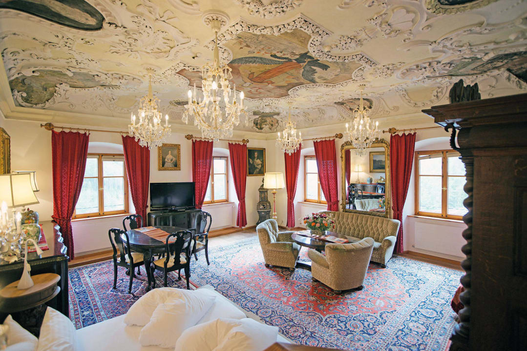 Kaiser Joseph Suite im Schloss Hotel Schloss Fernsteinsee