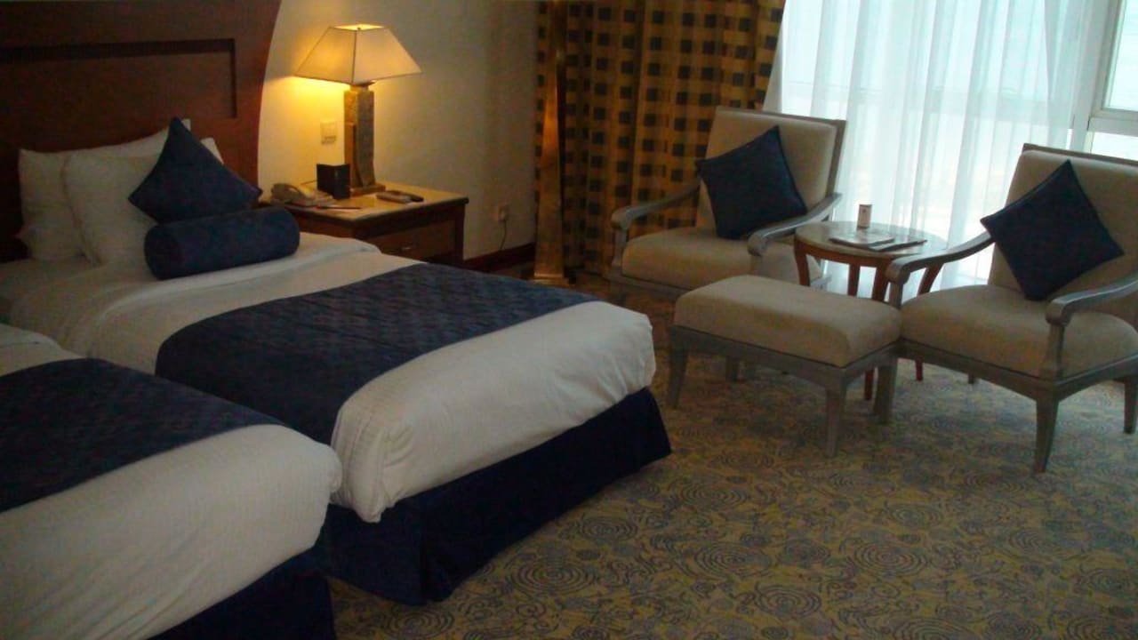 Zimmer Hotel Le Meridien Al Aqah Beach Resort