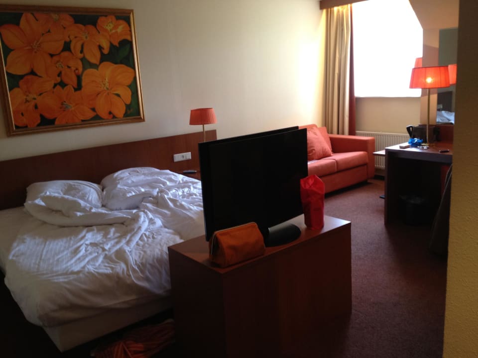 Ganzansicht Zimmer (nach Gebrauch) Hotel de Witte Bergen