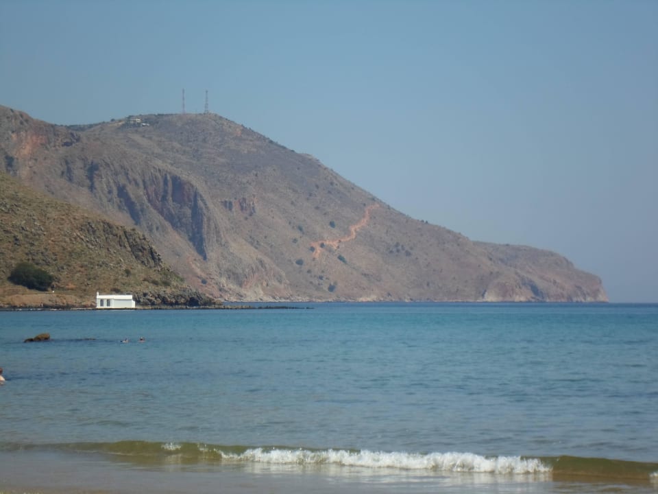 Strand, direkt vor der "Haustür" Hotel Corissia Princess