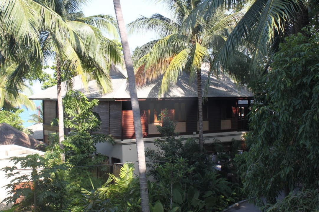 Blick auf das Haupthaus- Rezeption und Verwaltung Anantara Rasananda Koh Phangan -  Villas