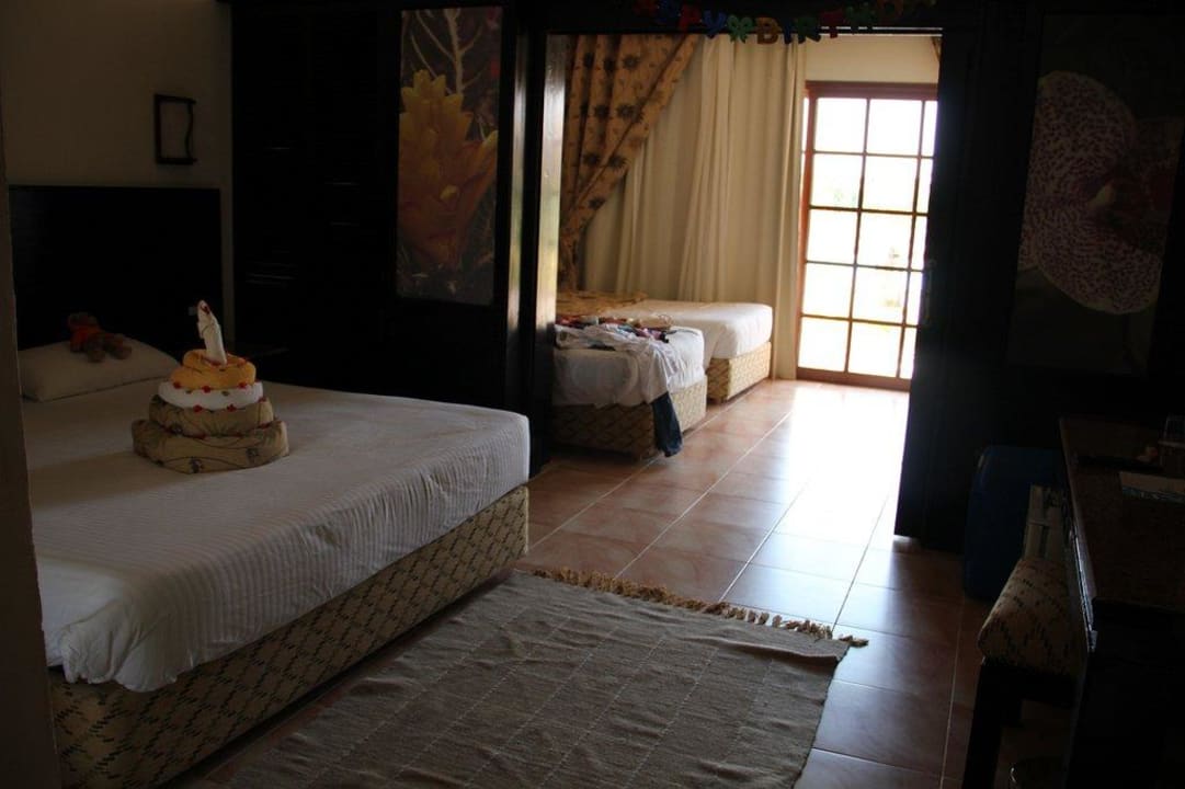 Unseres Zimmer 6010 Pickalbatros Jungle Aqua Park Resort - Neverland Hurghada