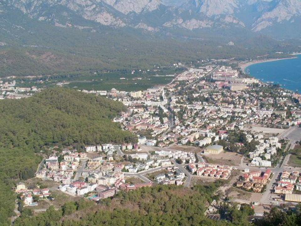 Aussicht von nahegelegenen Berg Hotel Forest Park