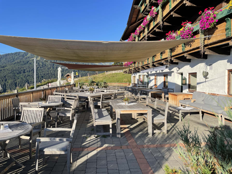 Außenansicht Alpengasthof Hotel Kopphütte