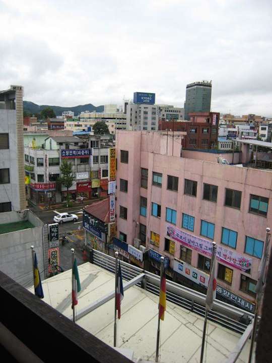 Blick vom Balkon 01 Cheonan Metro Tourist Hotel