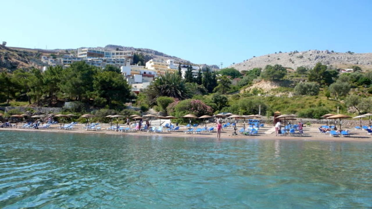 Außenansicht Lindos Mare, Seaside Hotel