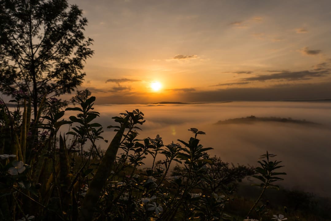 Ausblick Eagle's Nest Camp Mburo