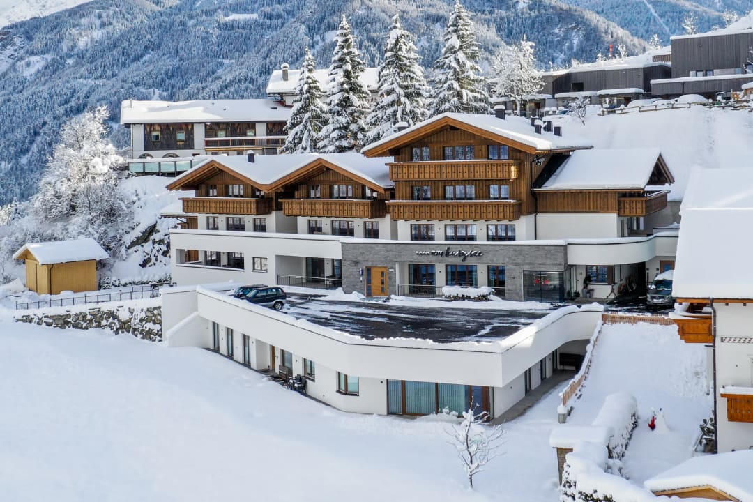 Außenansicht Alpin Chalet am Burgsee