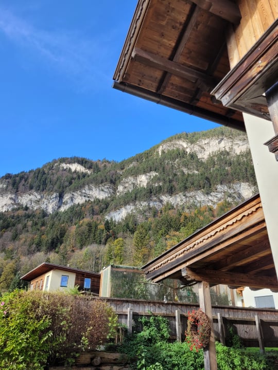 Ausblick Ferienhaus Haus Reintal