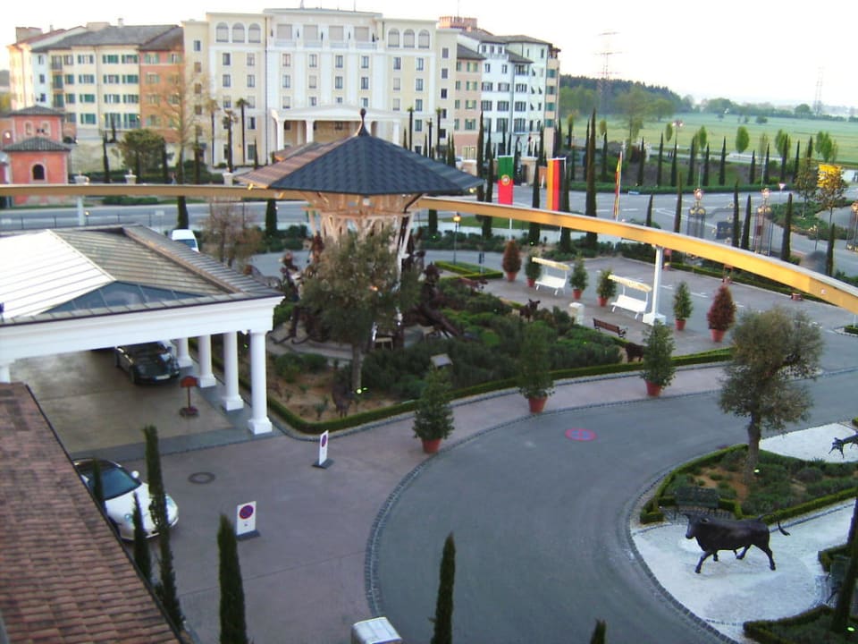 Ausblick vom Zimmer Hotel El Andaluz Europa-Park