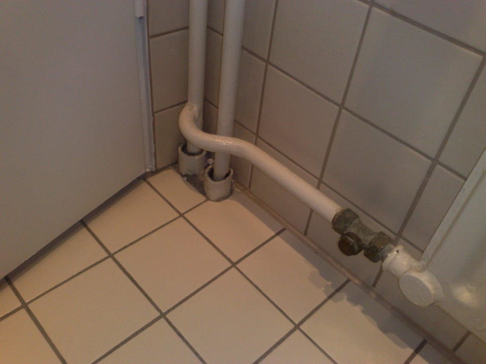 Nicht renoviertes Bad Hotel Medo