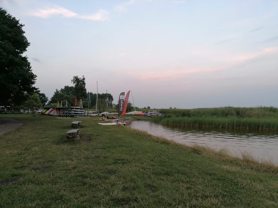 Ausblick Regenbogen Ferienanlage Born
