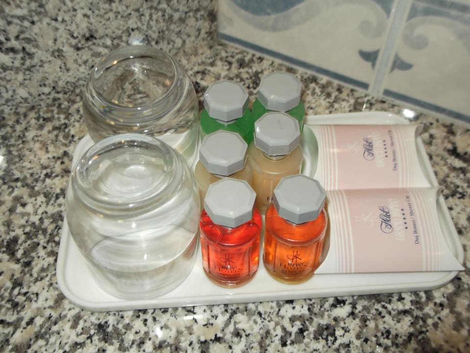 Complimentary shampoo,shower gel and conditioner  Grand Kaptan