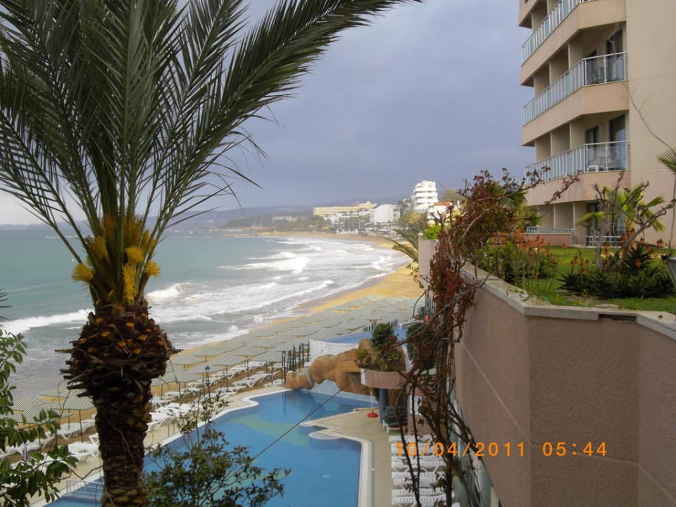 Zimmerausblick Aska Hotel Just in Beach