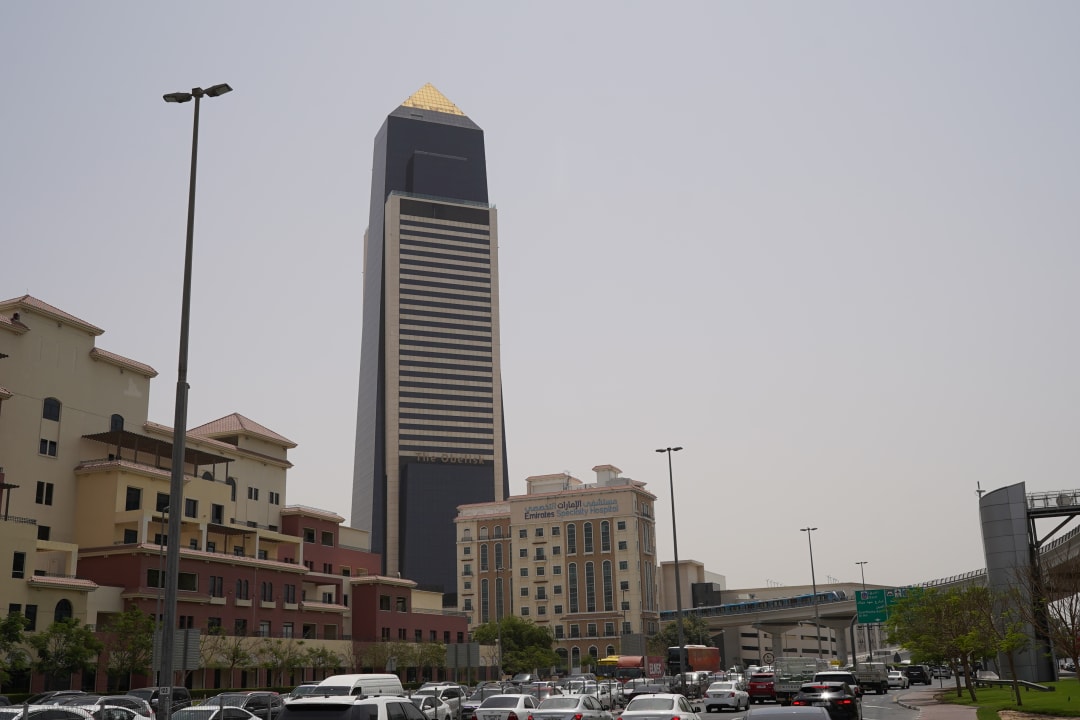 Außenansicht Sofitel Dubai The Obelisk