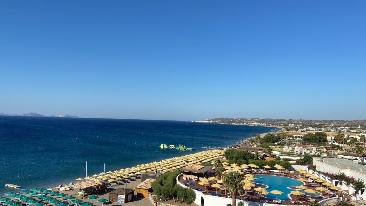 Ausblick Mitsis Norida Beach Hotel Kardamena HolidayCheck Kos Griechenland