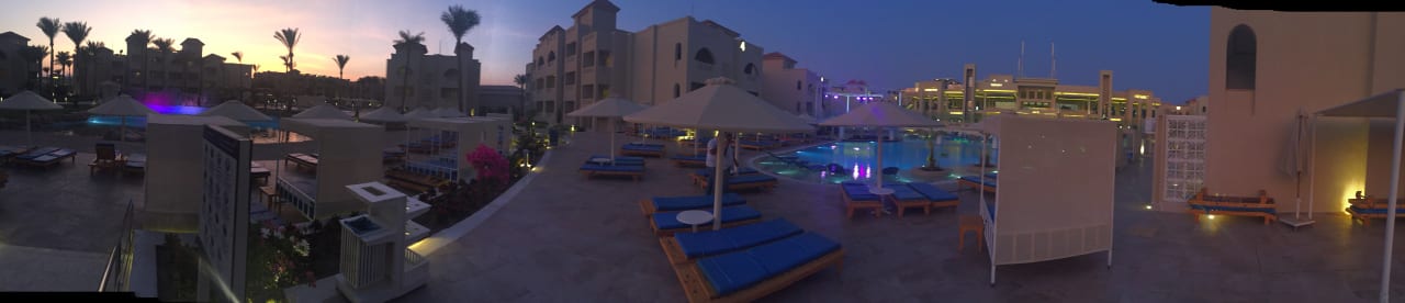 Ausblick Pickalbatros Aqua Blu Resort - Hurghada