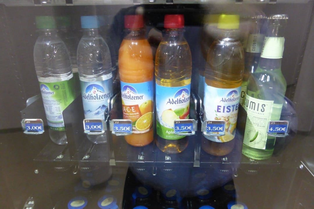 Getränkeautomat - Auswahl Victory Gästehaus an der Therme Erding