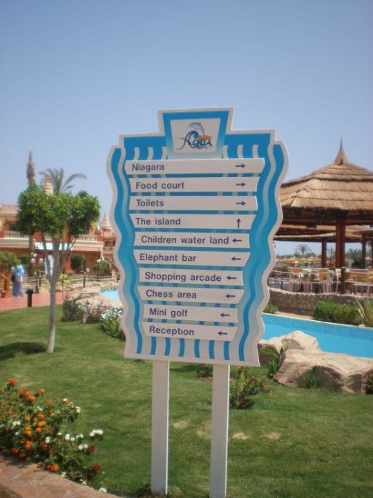 Wegweiser Pickalbatros Aqua Blu Resort - Sharm El Sheikh