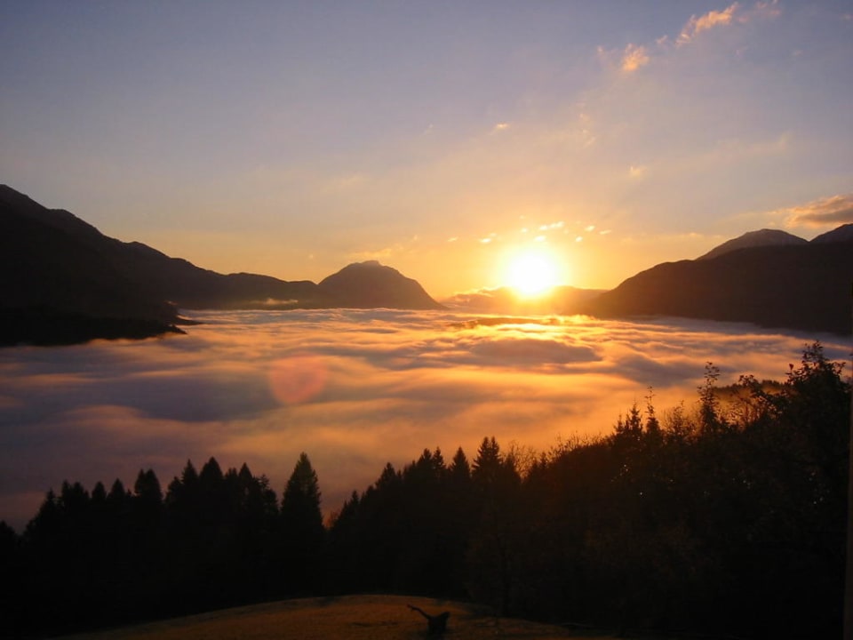 Sonnenaufgang Panoramahotel Hauserhof