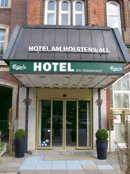 Hoteleingang Novum Hotel Holstenwall Hamburg Neustadt