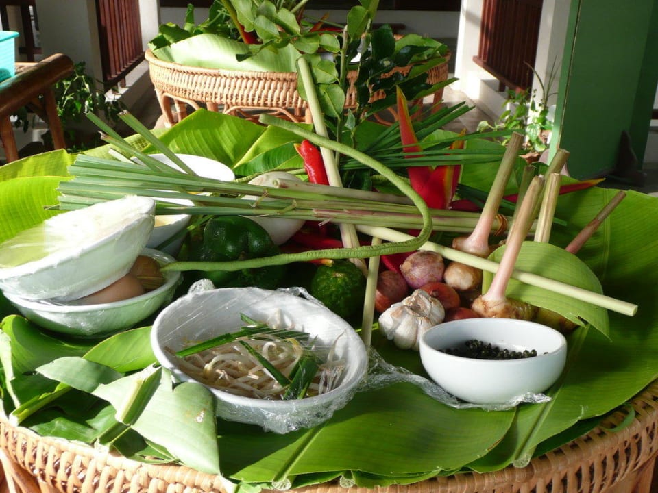Thai Cooking - Zutaten Khaolak Laguna Resort