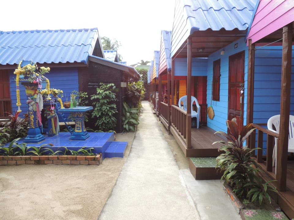 Außenansicht Hotel New Hut Bungalows