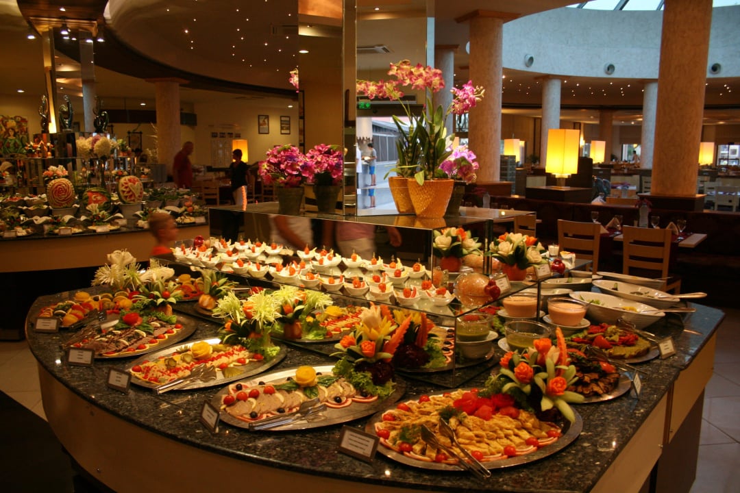 Eine von vielen Buffetstationen TUI BLUE Palm Garden