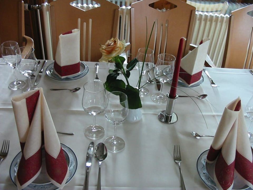 Restauranttisch  Hotel Kiek In im Wiesengrund