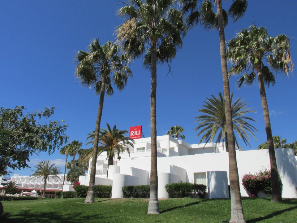 Tolle Gartenanlage Hotel Riu Paraiso Lanzarote