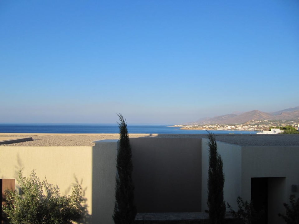 Ausblick aus Zimmer 827 Atlantica Mikri Poli Crete