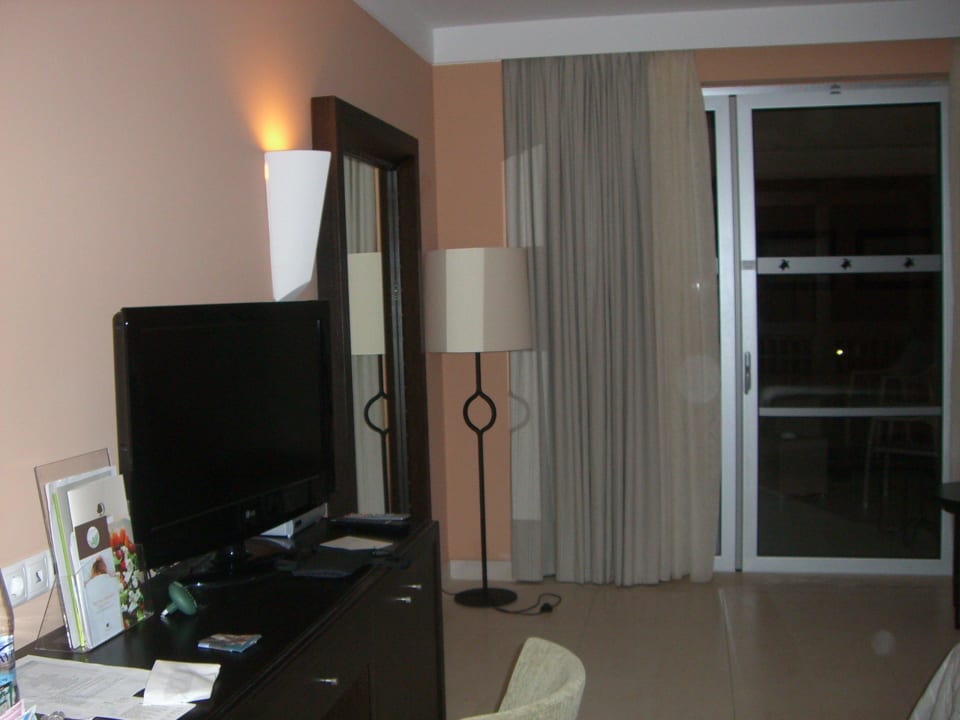 Aussicht vom Eingang zur Balkontür Atlantica Belvedere Resort