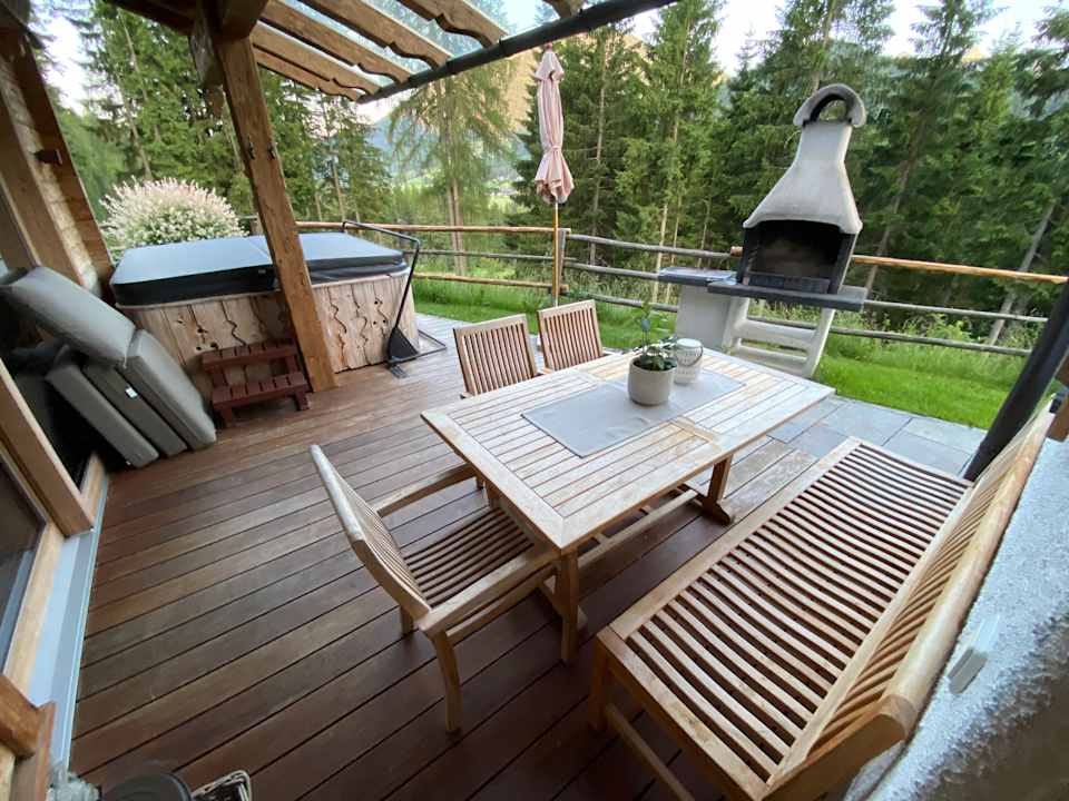 Gartenanlage Chalets Almidylle