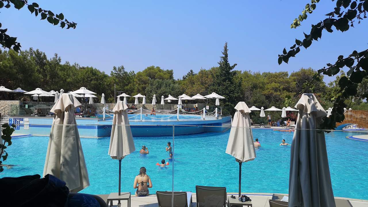 Ausblick Hotel Kalithea Horizon Royal