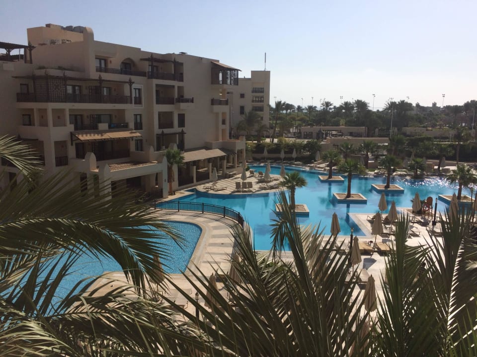 Ausblick vom Zimmer Steigenberger Aqua Magic