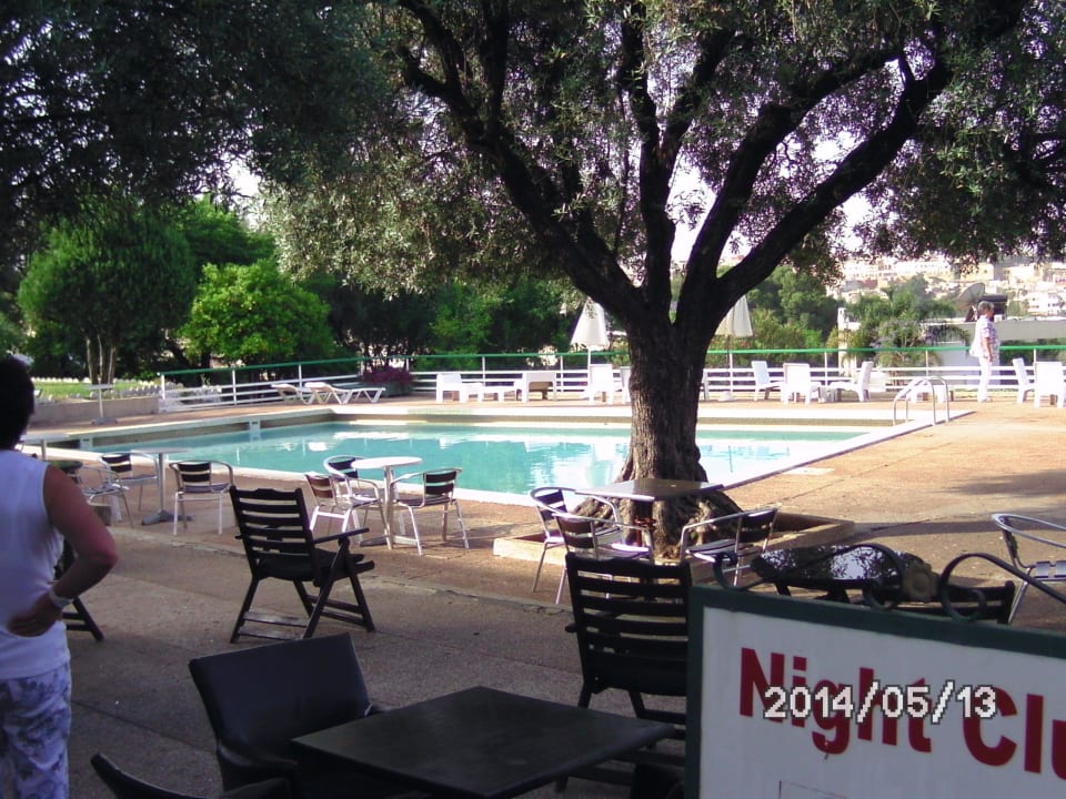 Garten mit Pool Hotel Transatlantique Meknes